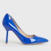 Patent Pointed Stiletto Heel Court Shoes